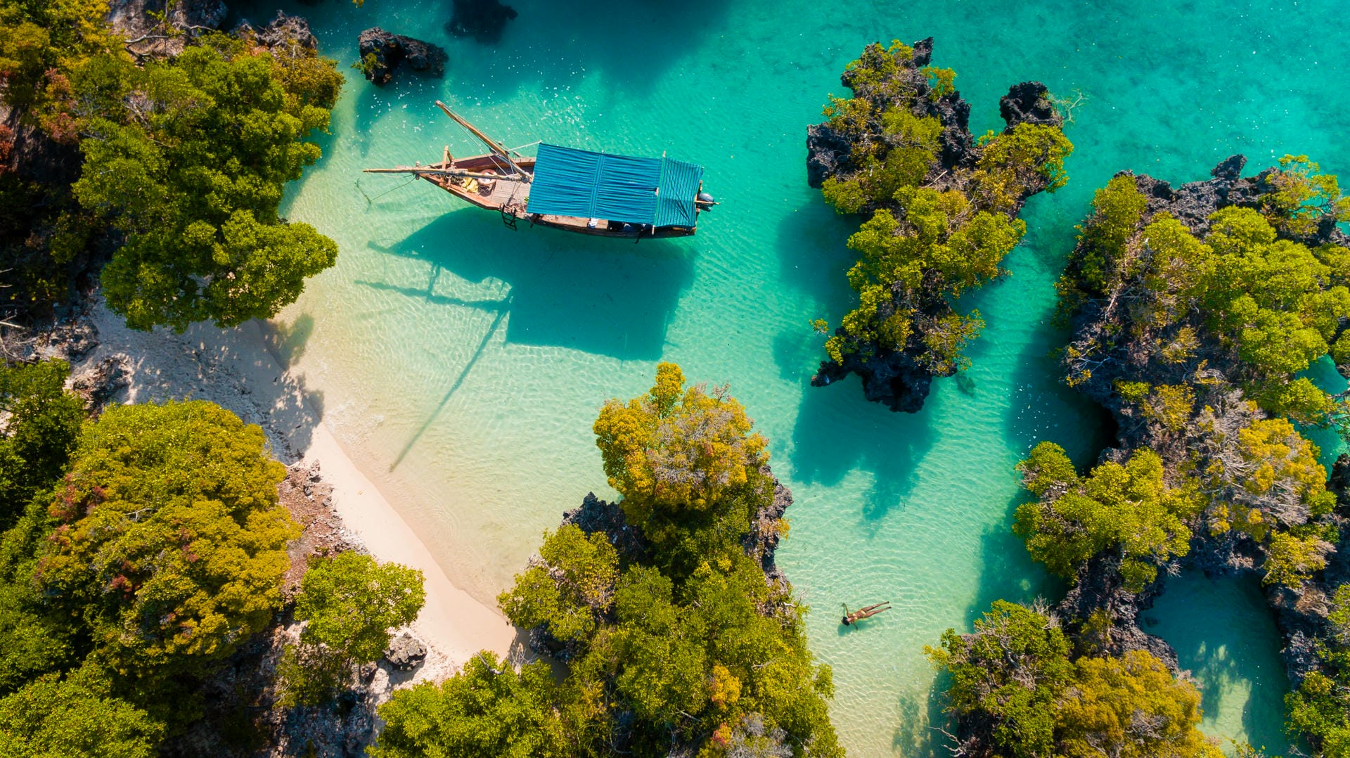 Pamunda Island - eine Mini-Insel vor der Küste Sansibars