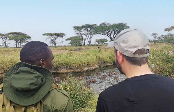 Walking Safari in der Serengeti